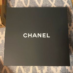 Chanel box for purse huge!